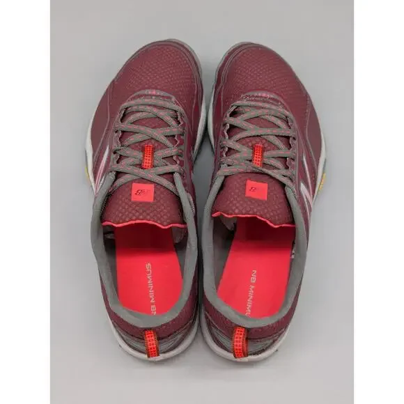 New Balance Minumus WO80RP2 Women’s Multi Sport Shoes Burgundy Gray Size 7.5 - Picture 9 of 10